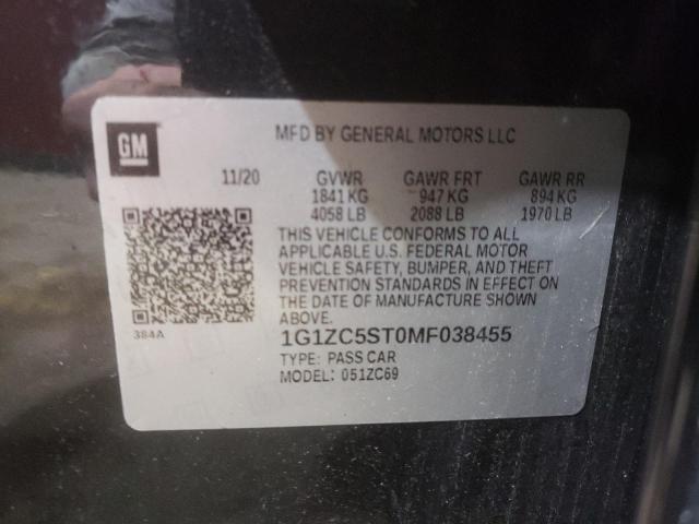 Photo 11 VIN: 1G1ZC5ST0MF038455 - CHEVROLET MALIBU 