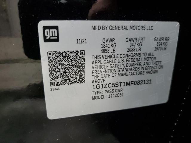 Photo 12 VIN: 1G1ZC5ST1MF083131 - CHEVROLET MALIBU 