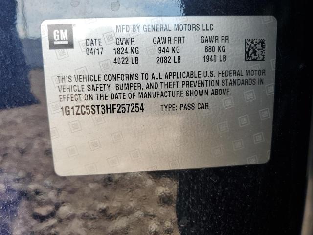 Photo 11 VIN: 1G1ZC5ST3HF257254 - CHEVROLET MALIBU LS 