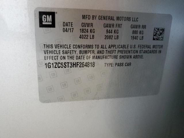 Photo 11 VIN: 1G1ZC5ST3HF264818 - CHEVROLET MALIBU 