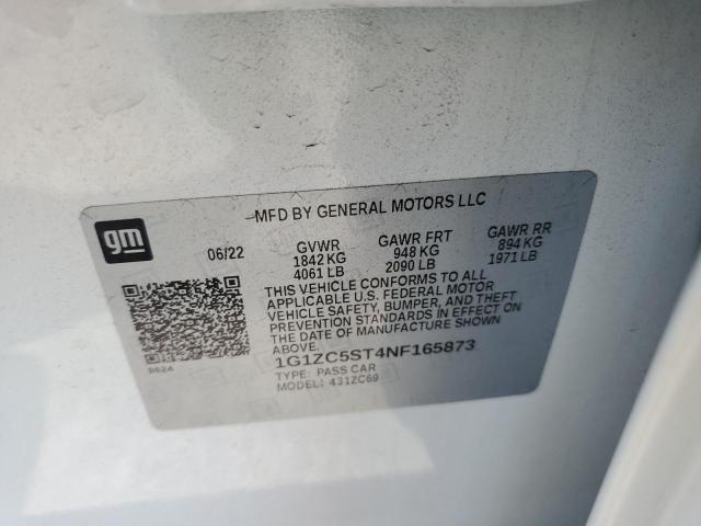 Photo 11 VIN: 1G1ZC5ST4NF165873 - CHEVROLET MALIBU LS 