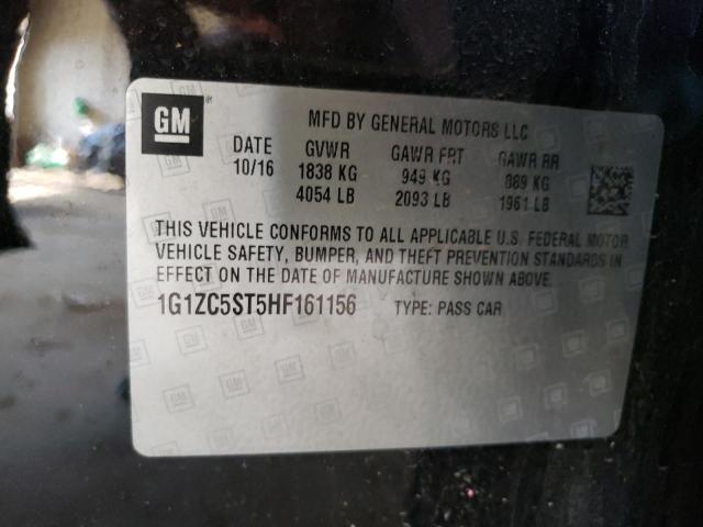 Photo 9 VIN: 1G1ZC5ST5HF161156 - CHEVROLET MALIBU LS 