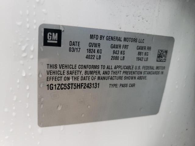 Photo 11 VIN: 1G1ZC5ST5HF243131 - CHEVROLET MALIBU LS 