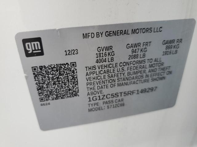 Photo 11 VIN: 1G1ZC5ST5RF149297 - CHEVROLET MALIBU LS 