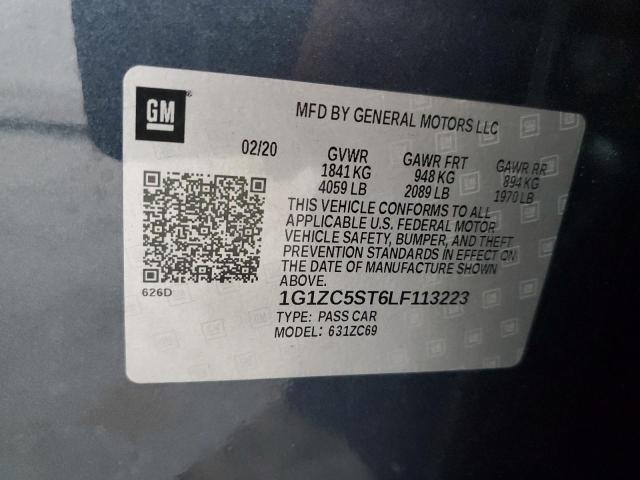 Photo 11 VIN: 1G1ZC5ST6LF113223 - CHEVROLET MALIBU LS 