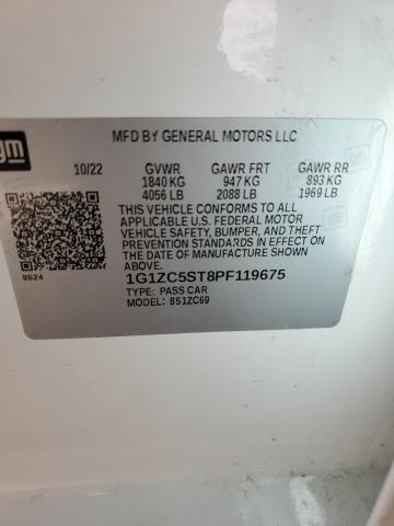 Photo 11 VIN: 1G1ZC5ST8PF119675 - CHEVROLET MALIBU LS 