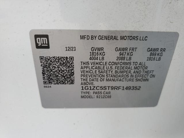 Photo 11 VIN: 1G1ZC5ST9RF149352 - CHEVROLET MALIBU LS 