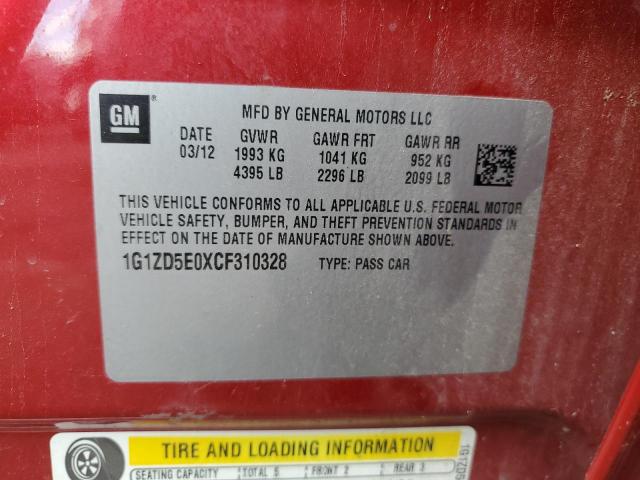 Photo 11 VIN: 1G1ZD5E0XCF310328 - CHEVROLET MALIBU 2LT 