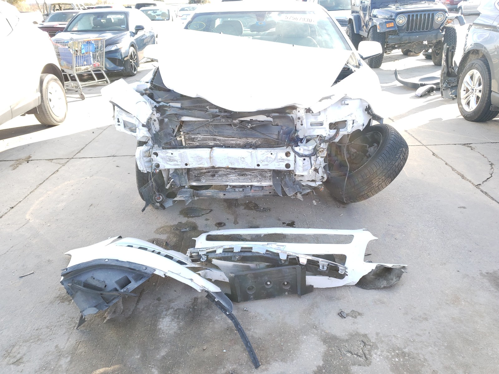 Photo 8 VIN: 1G1ZD5E11BF323704 - CHEVROLET MALIBU 2LT 