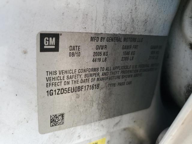 Photo 11 VIN: 1G1ZD5EU0BF171618 - CHEVROLET MALIBU 