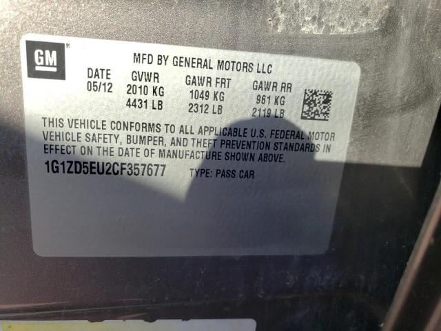 Photo 11 VIN: 1G1ZD5EU2CF357677 - CHEVROLET MALIBU 2LT 