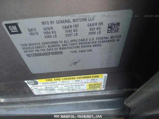 Photo 9 VIN: 1G1ZD5EU6CF358556 - CHEVROLET MALIBU 