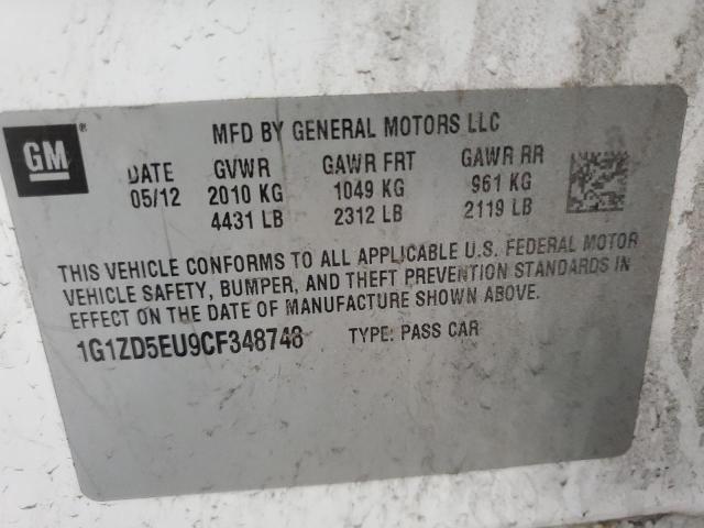 Photo 11 VIN: 1G1ZD5EU9CF348748 - CHEVROLET MALIBU 