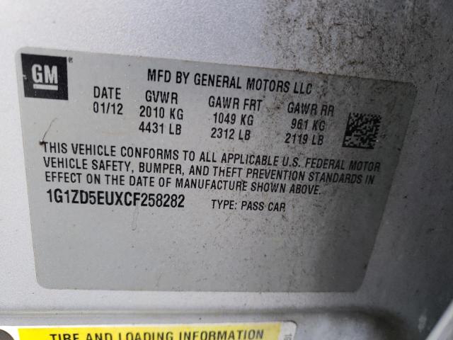 Photo 11 VIN: 1G1ZD5EUXCF258282 - CHEVROLET MALIBU 