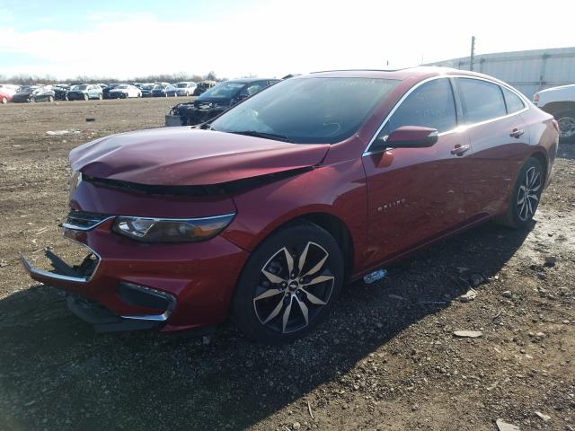 Photo 1 VIN: 1G1ZD5ST0JF268389 - CHEVROLET MALIBU LT 