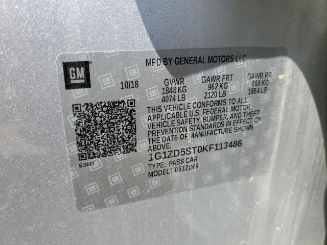 Photo 11 VIN: 1G1ZD5ST0KF113486 - CHEVROLET MALIBU 