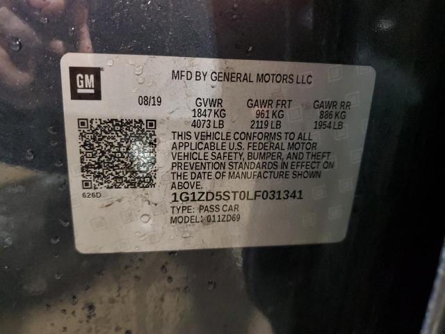 Photo 11 VIN: 1G1ZD5ST0LF031341 - CHEVROLET MALIBU 