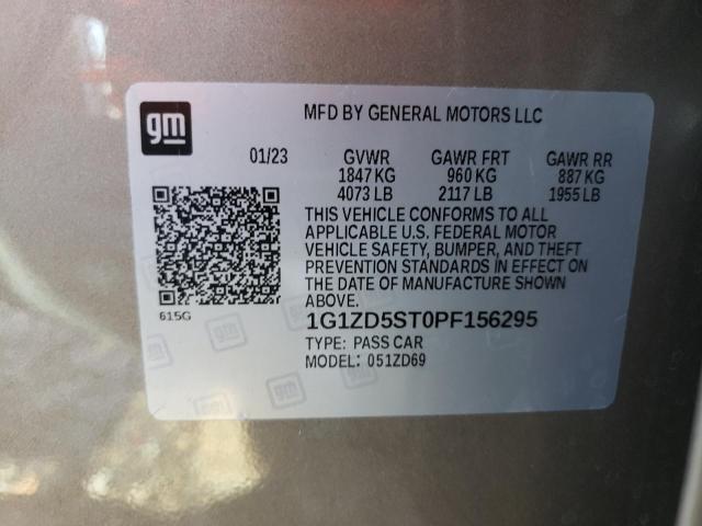 Photo 11 VIN: 1G1ZD5ST0PF156295 - CHEVROLET MALIBU LT 