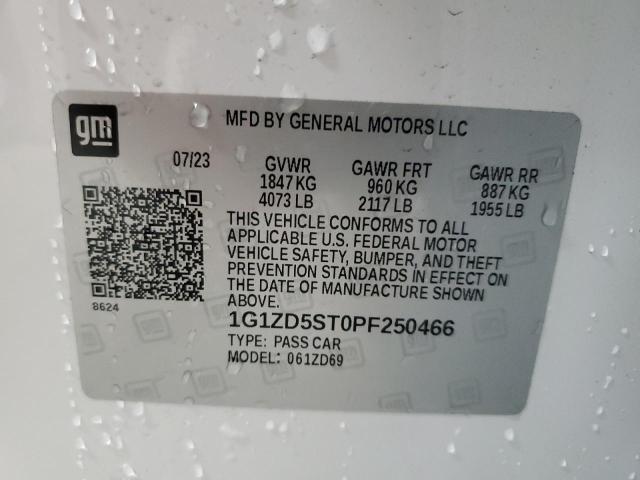 Photo 11 VIN: 1G1ZD5ST0PF250466 - CHEVROLET MALIBU LT 