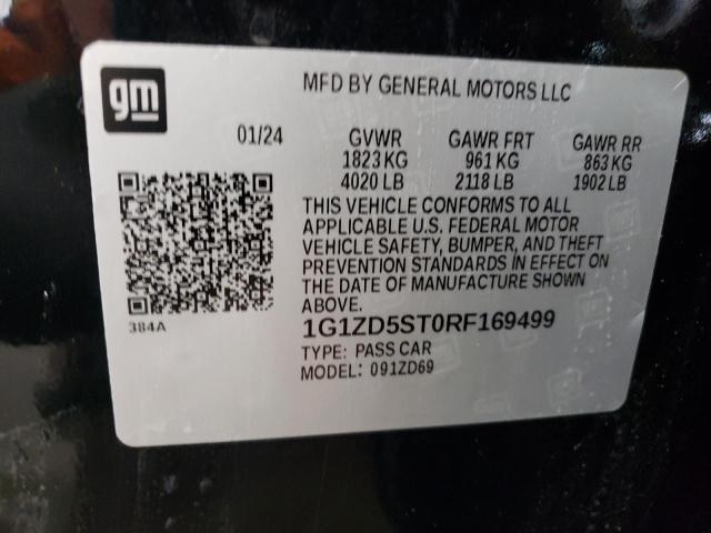 Photo 11 VIN: 1G1ZD5ST0RF169499 - CHEVROLET MALIBU 