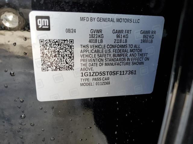 Photo 11 VIN: 1G1ZD5ST0SF117361 - CHEVROLET MALIBU LT 