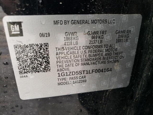 Photo 11 VIN: 1G1ZD5ST1LF004164 - CHEVROLET MALIBU 