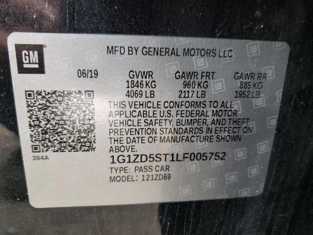 Photo 11 VIN: 1G1ZD5ST1LF005752 - CHEVROLET MALIBU LT 