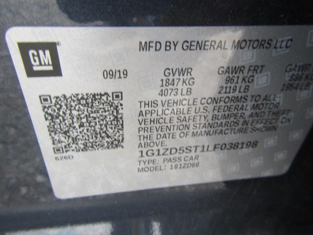 Photo 8 VIN: 1G1ZD5ST1LF038198 - CHEVROLET MALIBU 