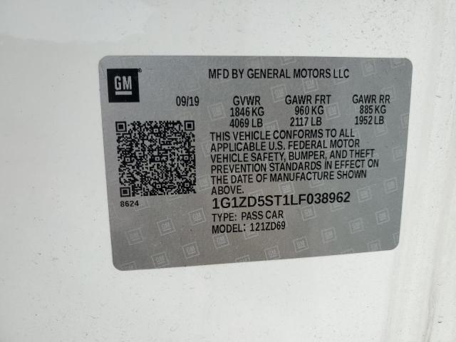 Photo 11 VIN: 1G1ZD5ST1LF038962 - CHEVROLET MALIBU LT 