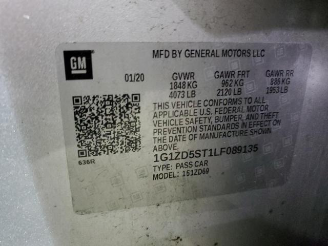 Photo 11 VIN: 1G1ZD5ST1LF089135 - CHEVROLET MALIBU 