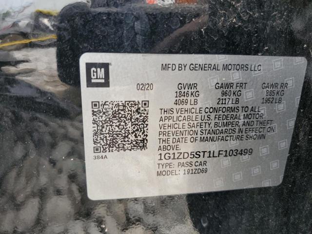 Photo 11 VIN: 1G1ZD5ST1LF103499 - CHEVROLET MALIBU 