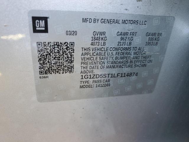 Photo 11 VIN: 1G1ZD5ST1LF114874 - CHEVROLET MALIBU 