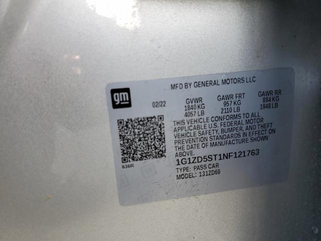 Photo 11 VIN: 1G1ZD5ST1NF121763 - CHEVROLET MALIBU 