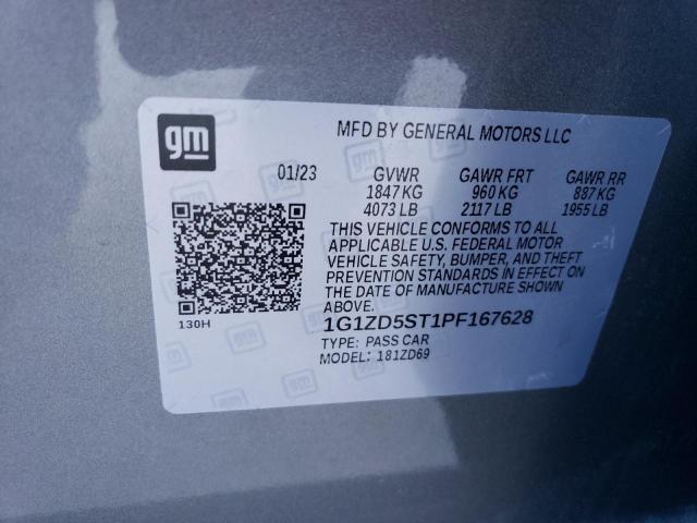 Photo 12 VIN: 1G1ZD5ST1PF167628 - CHEVROLET MALIBU 