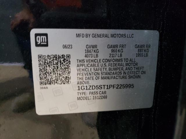 Photo 12 VIN: 1G1ZD5ST1PF225995 - CHEVROLET MALIBU LT 