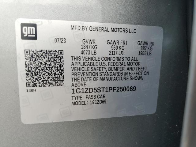 Photo 12 VIN: 1G1ZD5ST1PF250069 - CHEVROLET MALIBU 