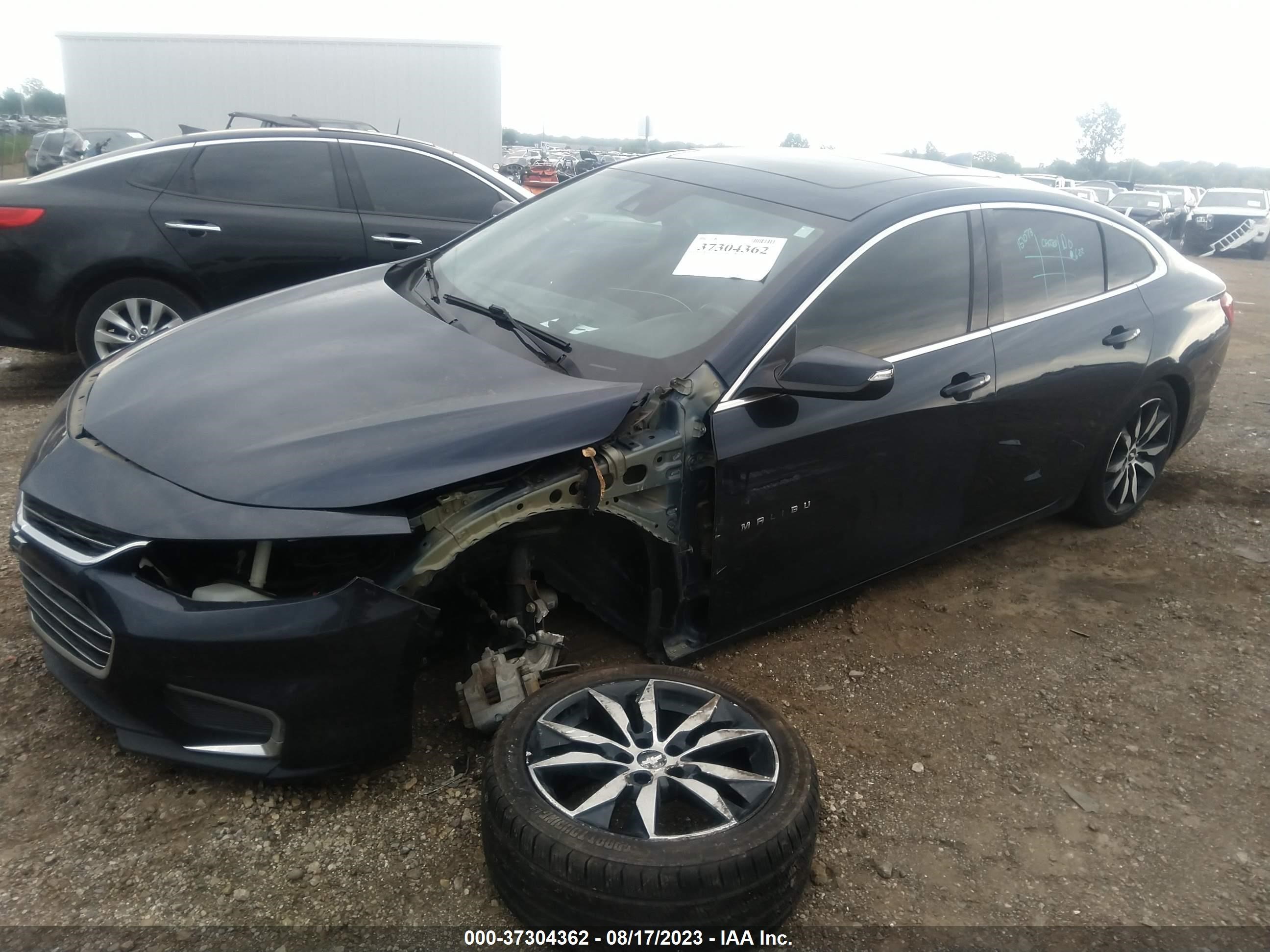 Photo 2 VIN: 1G1ZD5ST2JF170951 - CHEVROLET MALIBU 