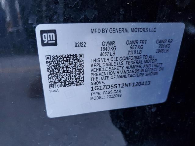 Photo 11 VIN: 1G1ZD5ST2NF120413 - CHEVROLET MALIBU 