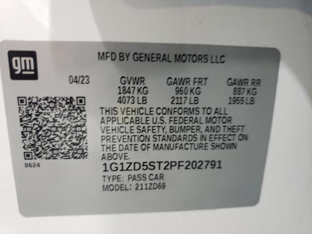 Photo 11 VIN: 1G1ZD5ST2PF202791 - CHEVROLET MALIBU 