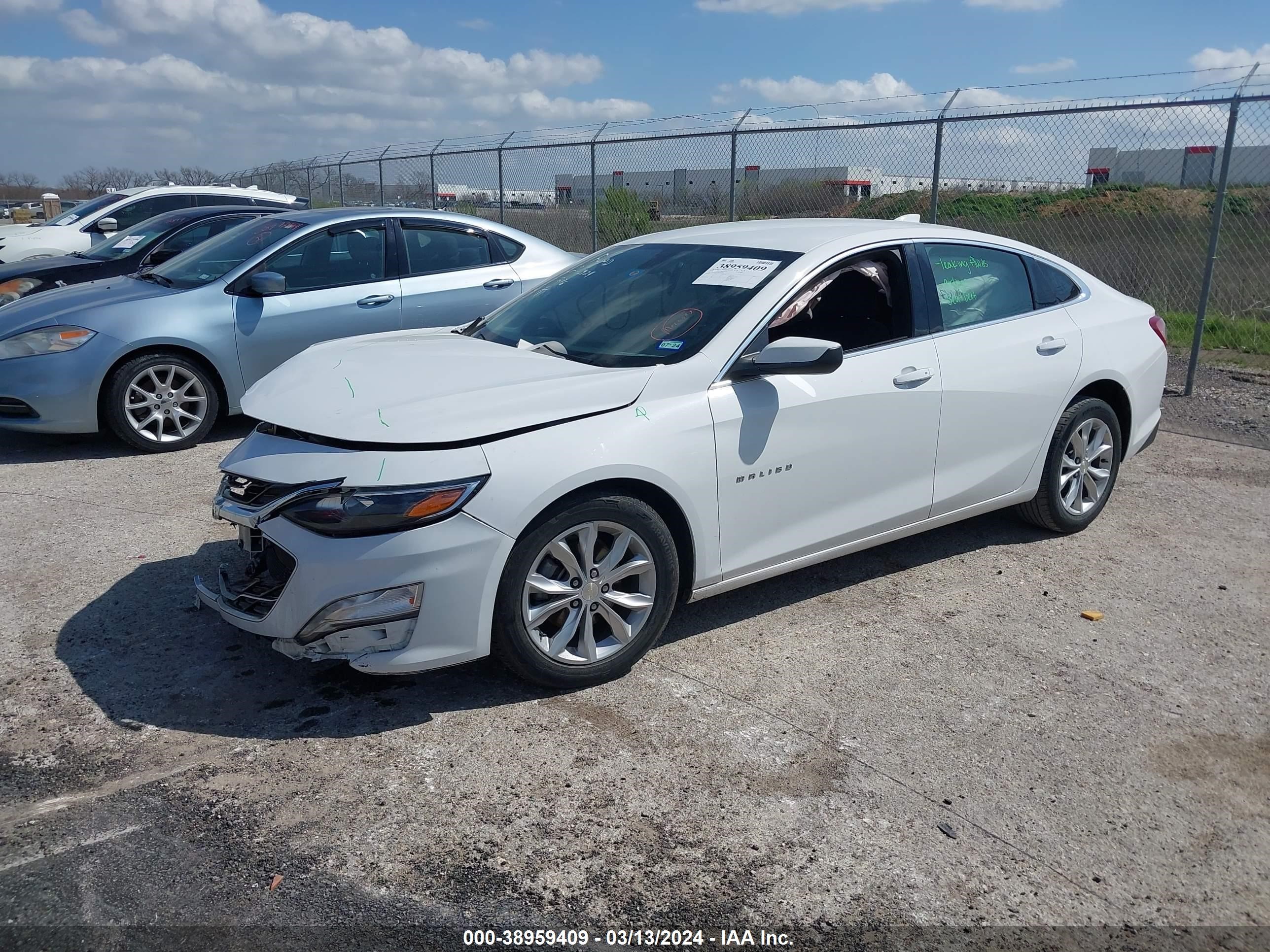 Photo 1 VIN: 1G1ZD5ST3KF141248 - CHEVROLET MALIBU 