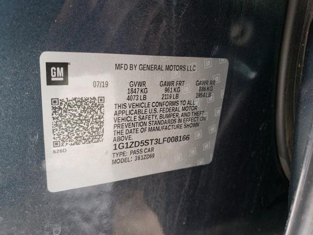 Photo 9 VIN: 1G1ZD5ST3LF008166 - CHEVROLET MALIBU LT 