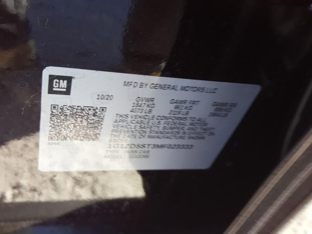 Photo 9 VIN: 1G1ZD5ST3MF023333 - CHEVROLET MALIBU LT 