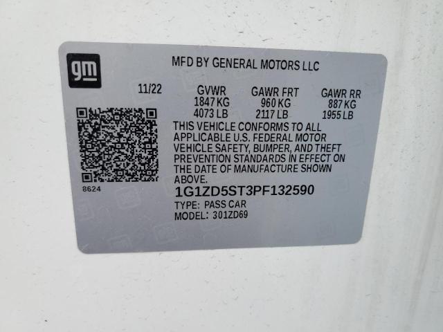 Photo 12 VIN: 1G1ZD5ST3PF132590 - CHEVROLET MALIBU LT 