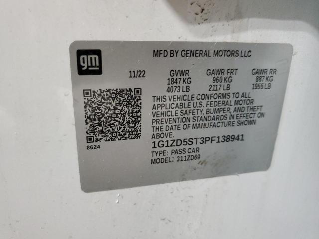 Photo 11 VIN: 1G1ZD5ST3PF138941 - CHEVROLET MALIBU 