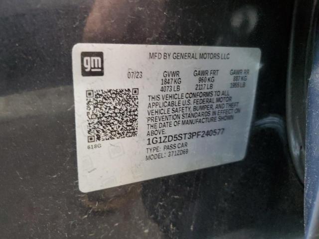 Photo 12 VIN: 1G1ZD5ST3PF240577 - CHEVROLET MALIBU LT 