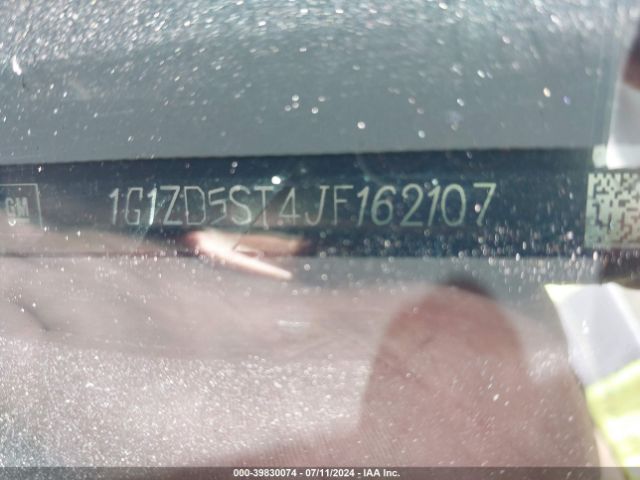 Photo 8 VIN: 1G1ZD5ST4JF162107 - CHEVROLET MALIBU 