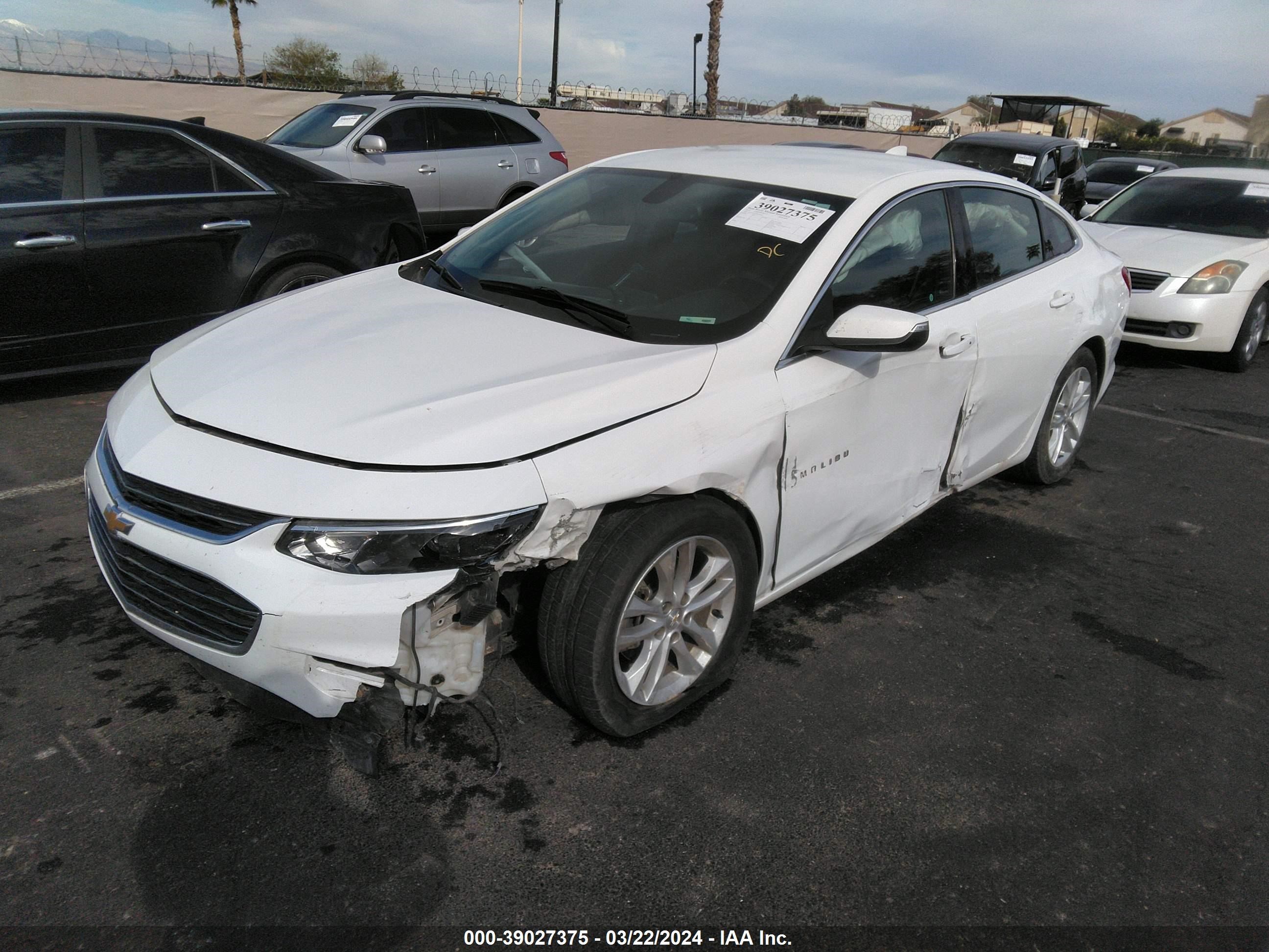 Photo 1 VIN: 1G1ZD5ST4JF238361 - CHEVROLET MALIBU 