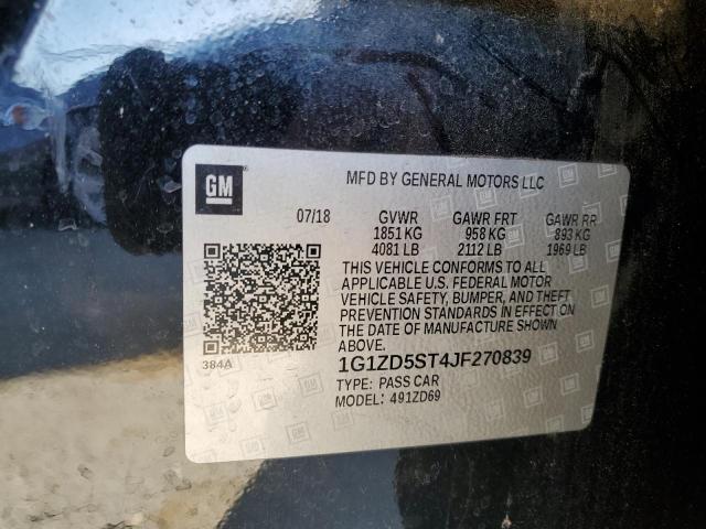 Photo 11 VIN: 1G1ZD5ST4JF270839 - CHEVROLET MALIBU 