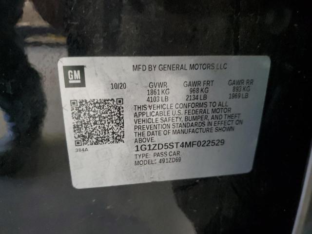 Photo 11 VIN: 1G1ZD5ST4MF022529 - CHEVROLET MALIBU LT 