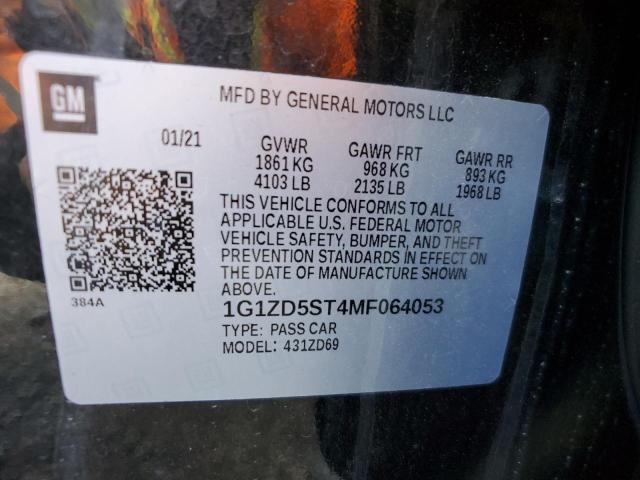 Photo 12 VIN: 1G1ZD5ST4MF064053 - CHEVROLET MALIBU 